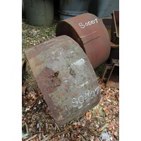 Rest cast iron molds ±1000kg iron